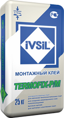 ТЕРМОФИКС-Р/М, клей ИВСИЛ 25 кг (д/пенопласта)