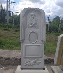 Памятник Богородица серый Гр