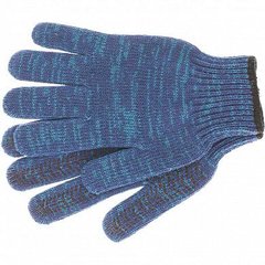 Перчатки синие усиленные